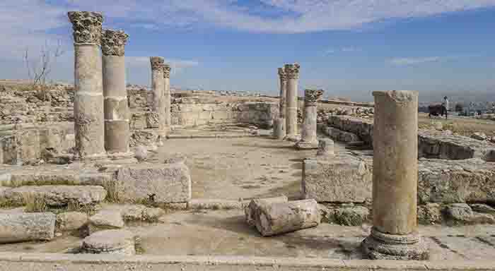 178 - Jordania - Amman - Ciudadela - iglesia bizantina